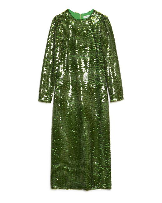 Sister Jane Green Ghospell Daria Sequin Midi Dress