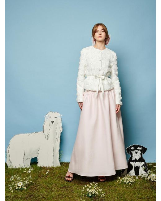 Sister Jane Lassie Tweed Jacket In Blue Lyst