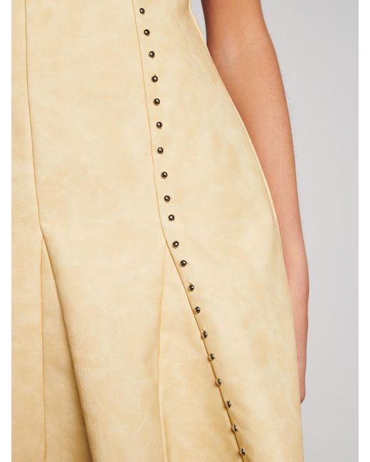 Sister Jane Natural Ghospell Fifi Studded Mini Dress