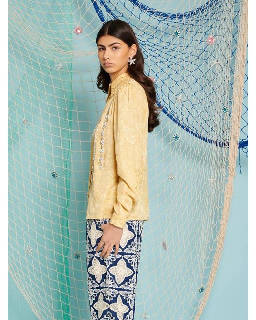 Sister Jane Blue Dream Seabound Jewel Blouse