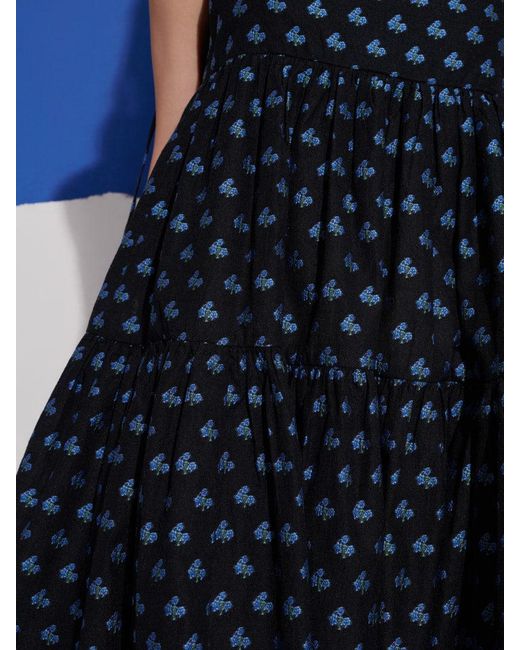 Sister Jane Blue Dream Sea Salt Jacquard Maxi Dress