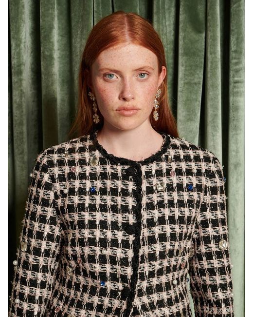 Sister Jane Green Dream Spectacle Tweed Jacket