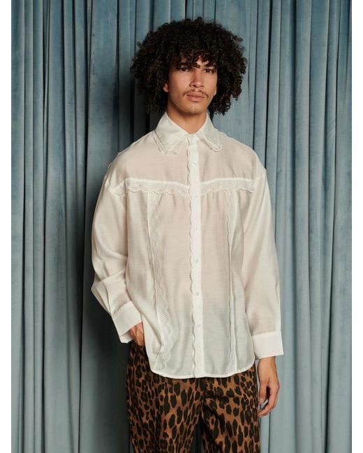 Sister Jane Gray Eli Lace Shirt