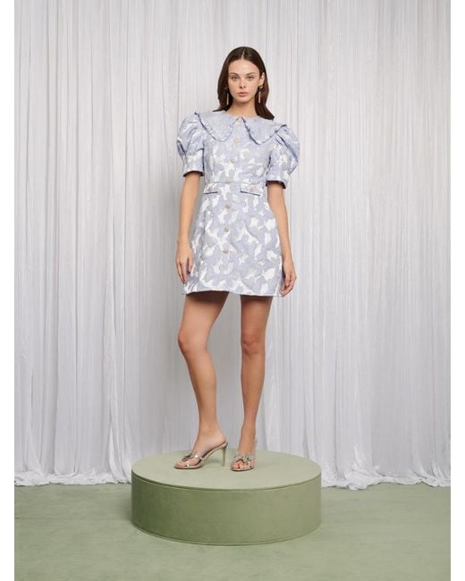 Sister Jane White Lacewing Mini Dress