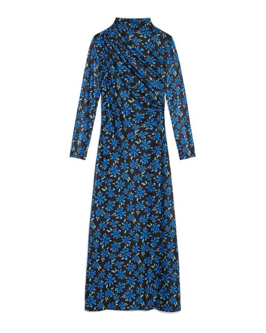 Sister Jane Blue Ghospell Kinsley Floral Midi Dress