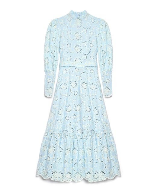 Sister Jane Blue Dream Rosslyn Embroidered Maxi Dress