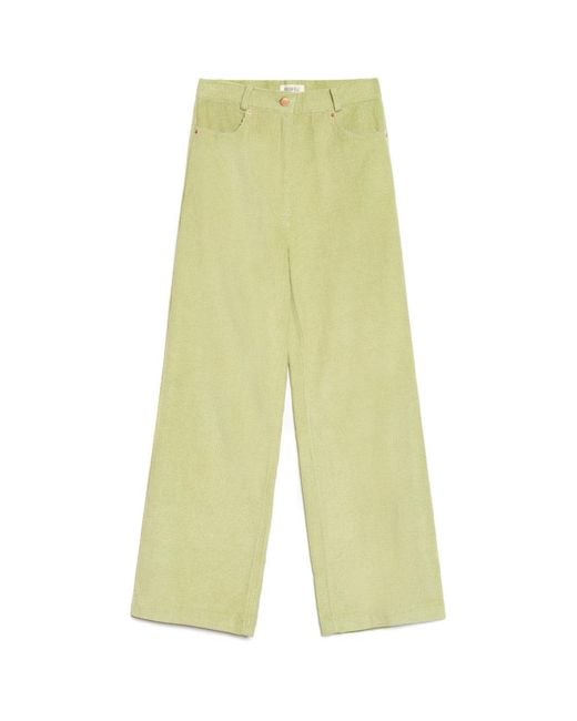 Sister Jane Yellow Ghospell Vega Cord Trousers