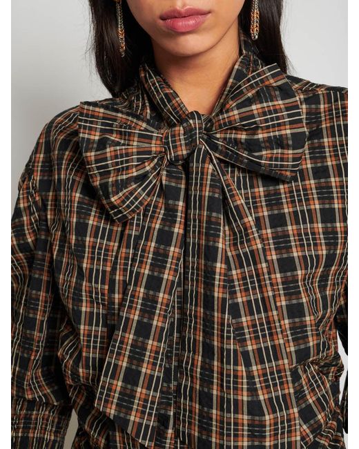 Sister Jane Brown Ghospell Tamara Bow Blouse