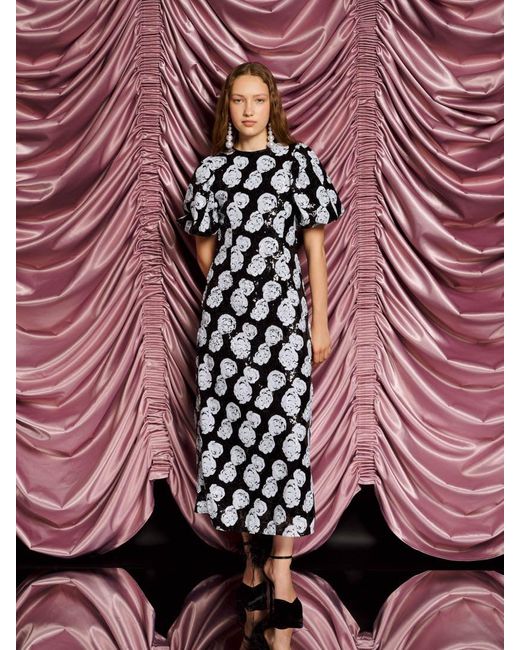 Sister Jane Pink Dream Roxie Rose Sequin Maxi Dress