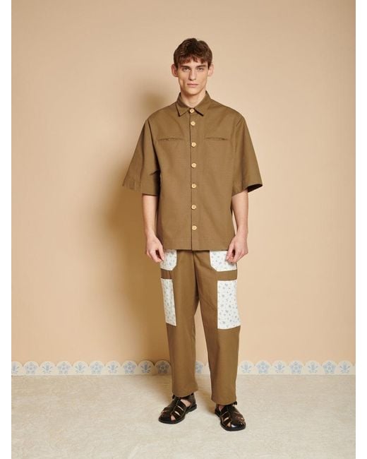 Sister Jane Natural Folke Boxy Shirt