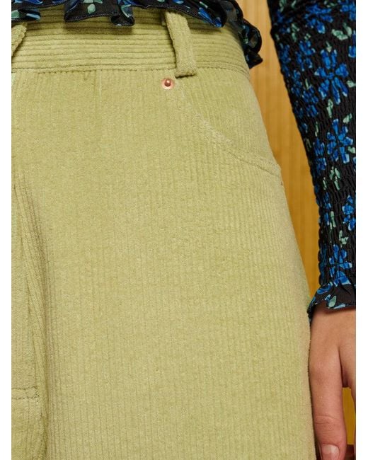 Sister Jane Yellow Ghospell Vega Cord Trousers