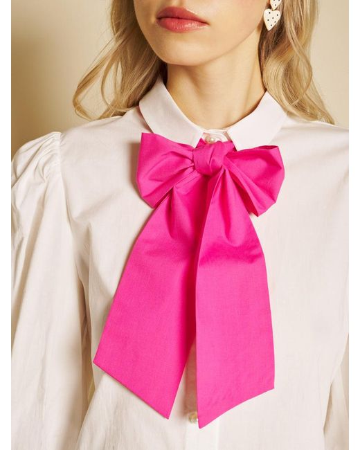 Sister Jane Pink Atelier Bow Blouse
