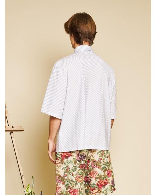 Sister Jane Natural Morrison Stripe Shirt