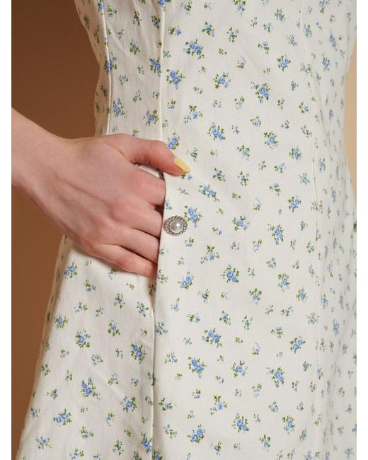 Sister Jane Natural Dalarna Ditsy Mini Dress