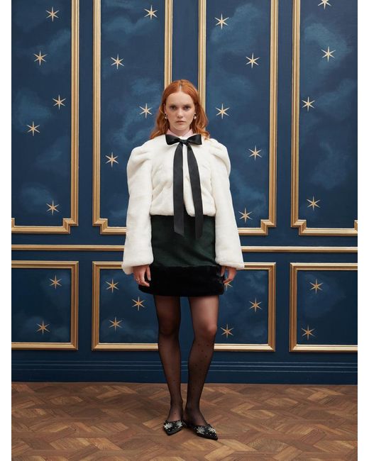 Sister Jane Blue Fantasia Bow Jacket