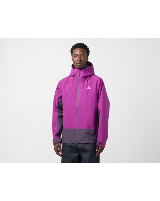 Nike Acg misery Ridge Gore tex Jacket in Pink for Men Lyst UK