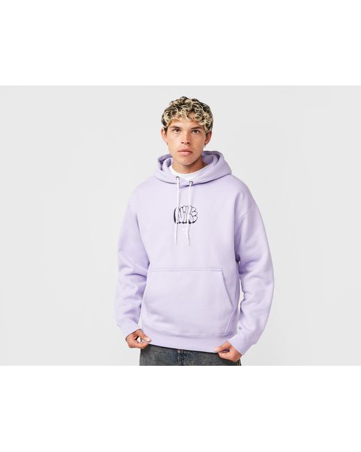 Nike White Solo Swoosh Graffiti Hoodie for men