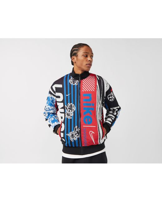 Nike Culture Of Football Therma-fit Jacket in Blue for Men | Lyst UK