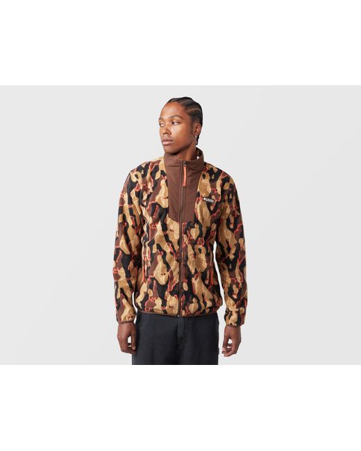Columbia Brown Sequoia Grove Fleece Jacket for men