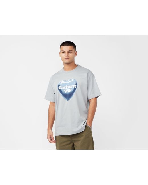 Carhartt WIP Blue Heart Balloon T-shirt for men