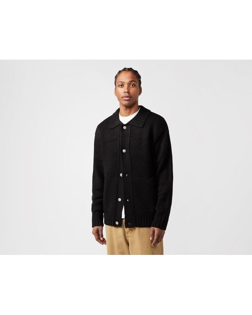 Carhartt Black Santa Fe Cardigan for men