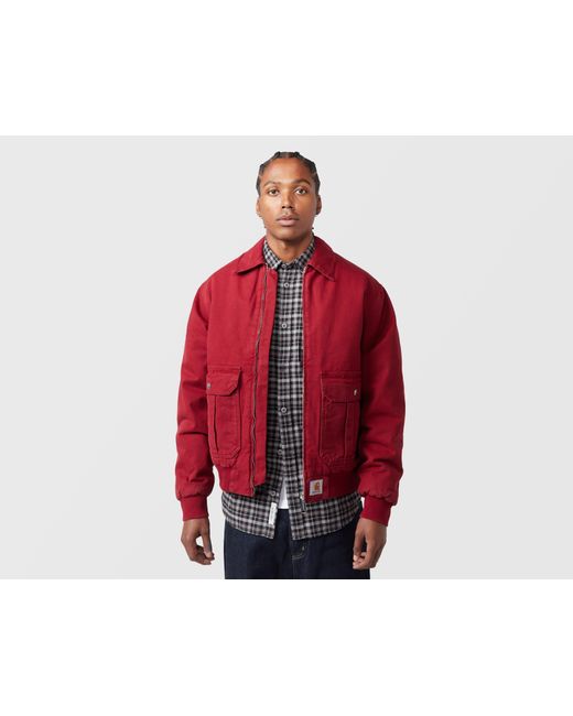 Carhartt Red Stanton Jacket for men