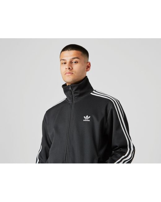 adidas Originals Beckenbauer Track Top in het Zwart voor heren - Lyst