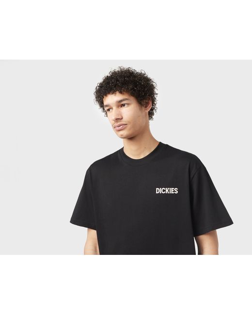Dickies Beach T-Shirt in Black für Herren