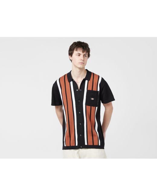 Dickies Black Fieldale Knitted Shirt for men