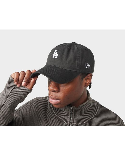 KTZ Black Los Angeles Dodgers Mini Logo 9Twenty Cap