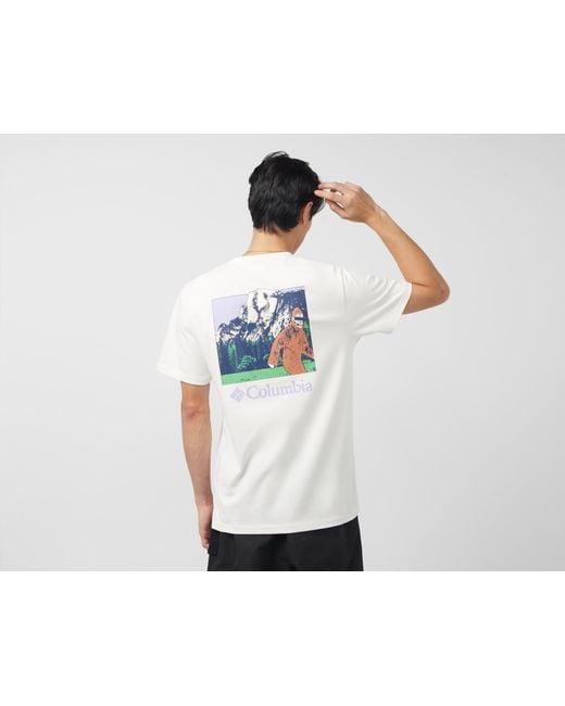 Columbia Black Sideways Bigfoot T-shirt - Size? Exclusive for men