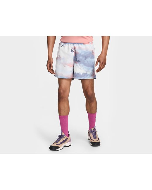 Nike Black Acg "reservoir Goat" All Over Print Shorts for men