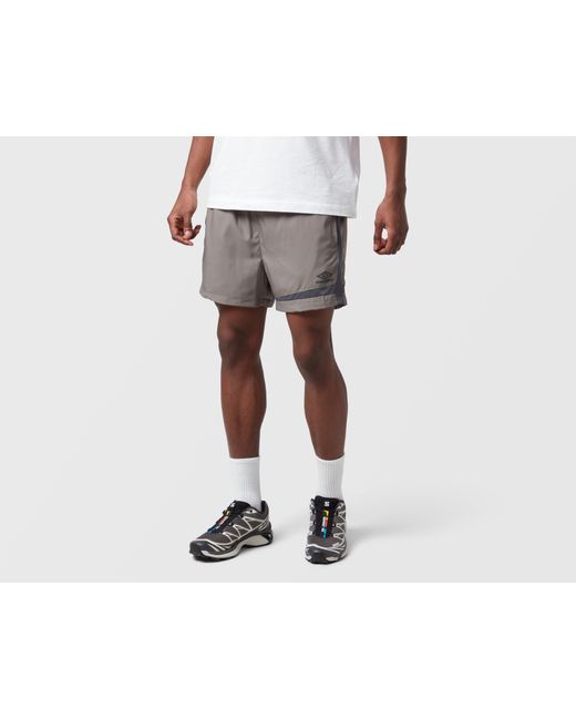 Umbro Black Sports Culture Woven Football Shorts for men
