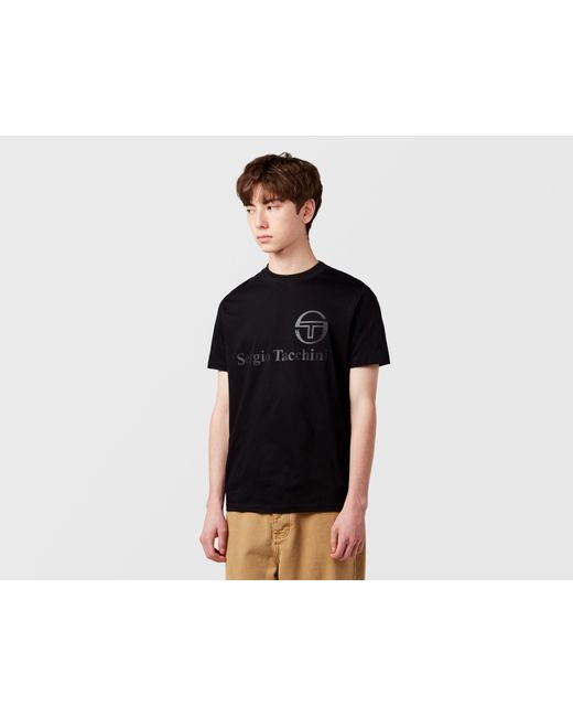 Sergio Tacchini Black Lazio T-Shirt for men