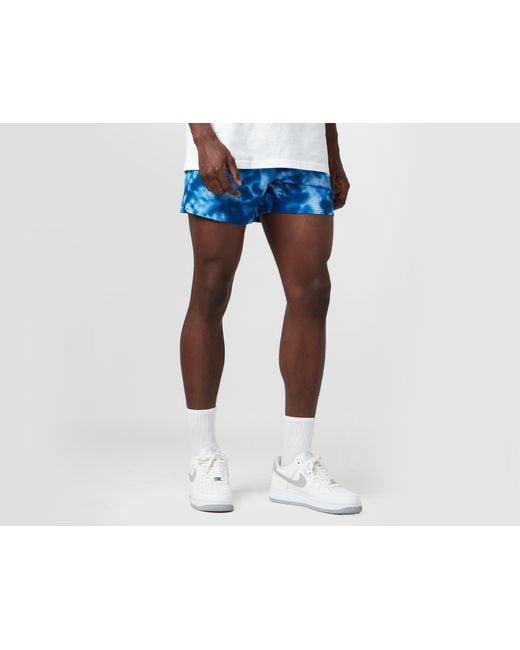 Nike Blue Swim Dye 5' Volley Shorts for men
