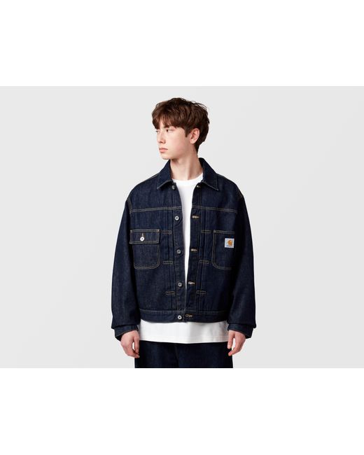 Carhartt Blue Belmar Denim Jacket for men