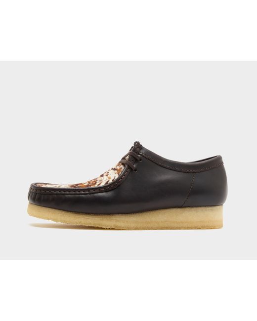 Clarks Black Wallabee Leather for men