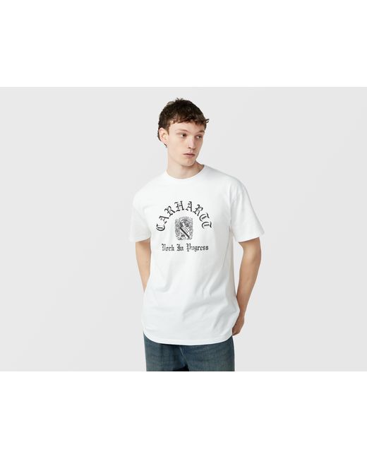 Carhartt White Coat Of Arms T-Shirt for men