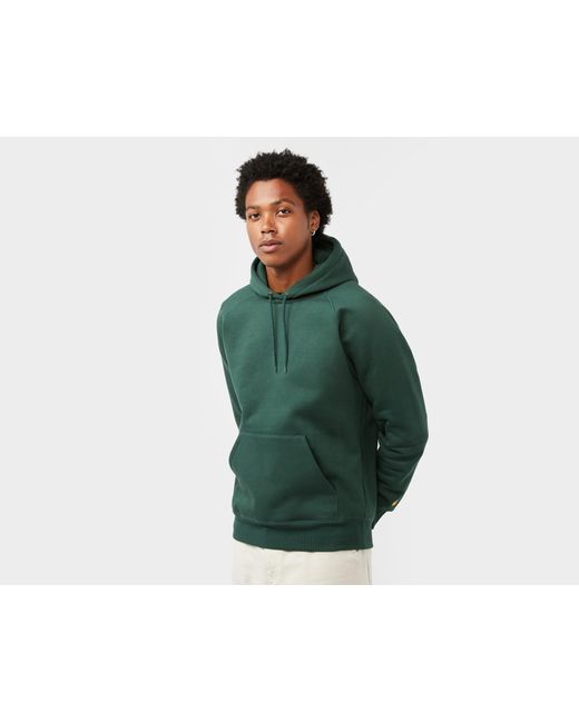 Carhartt WIP Chase Hoodie in Green for Men | Lyst UK