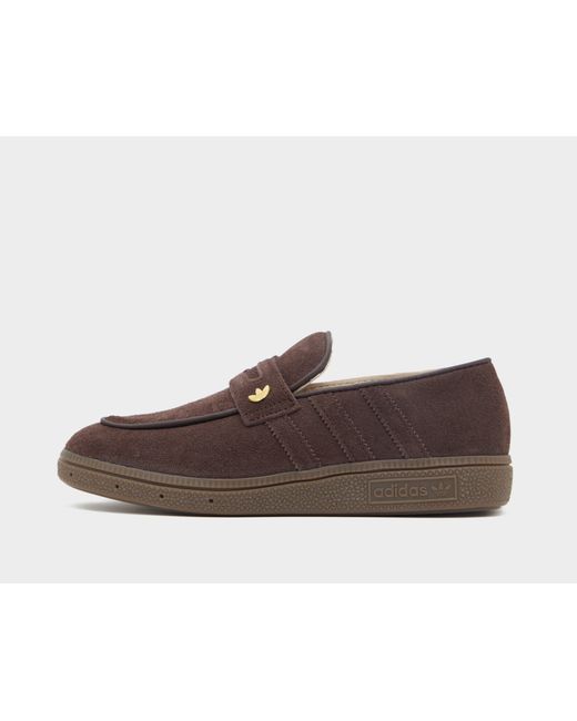 Adidas Originals Brown Handball Spezial Loafer for men