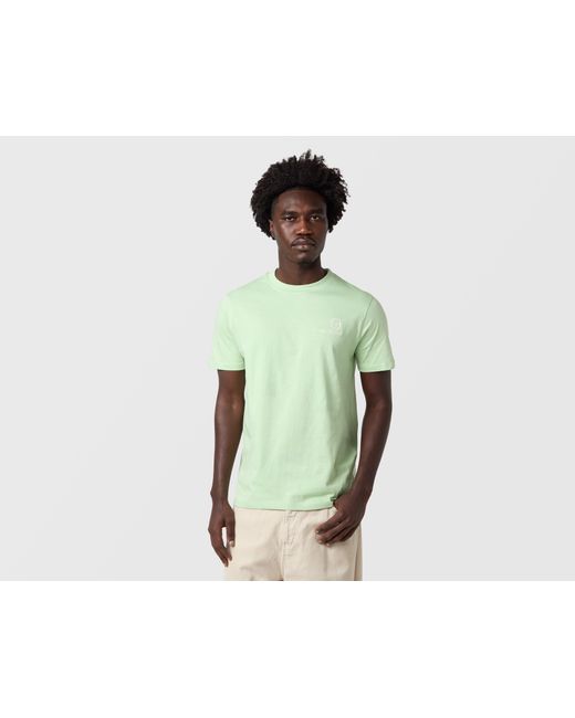 Sergio Tacchini Green Felton T-Shirt for men
