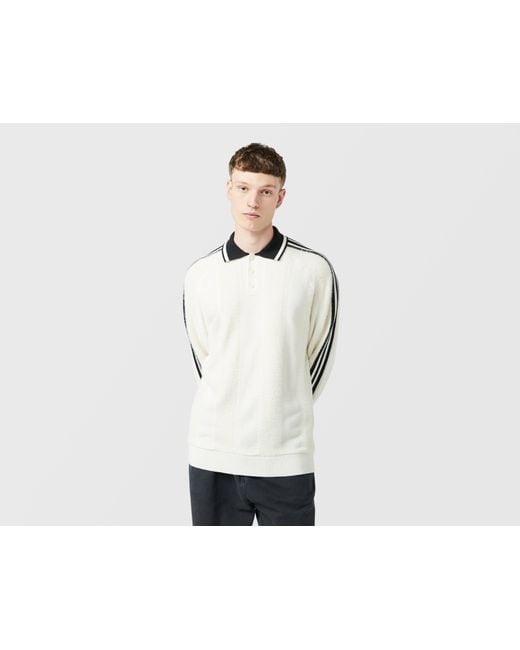 Adidas Originals White Premium Knit Jersey for men