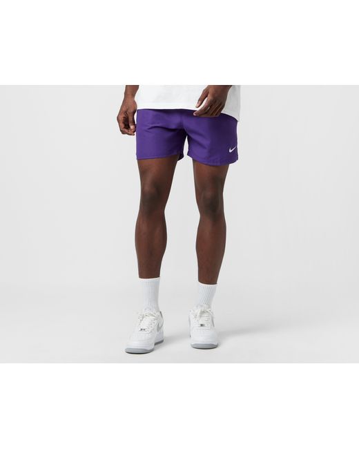 Nike Blue Core 5' Swim Shorts for men