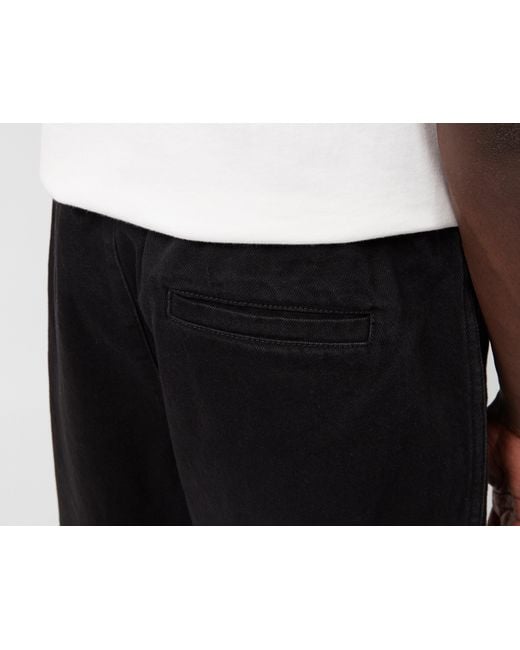 Adidas Originals Premium Denim Firebird Track Pants in Black für Herren