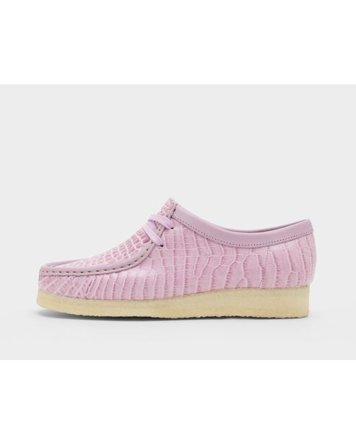 Clarks Purple Wallabee