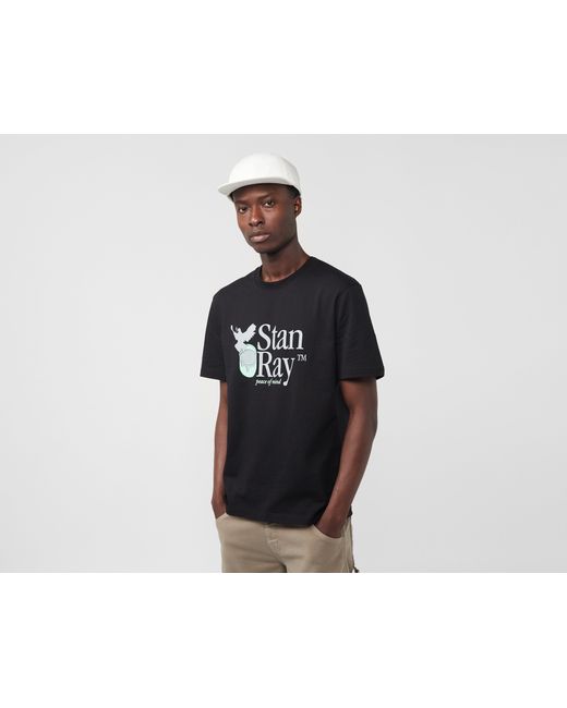Stan Ray Black Peace Of Mind T-shirt for men