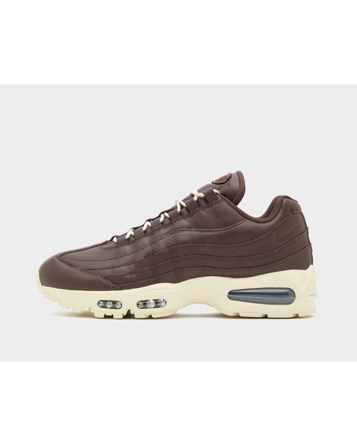 Nike Brown Air Max 95 Leather for men