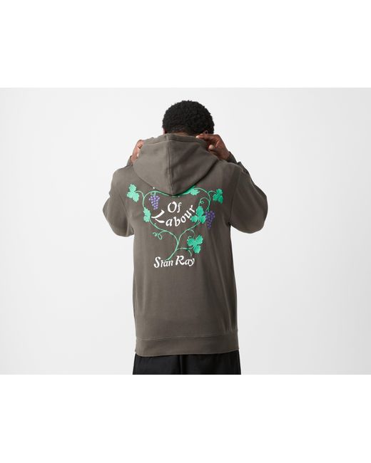 Stan Ray Black Labour Hoodie for men