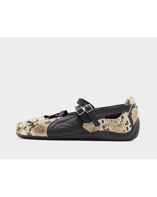 PUMA Black Speedcat Ballet Snake Print