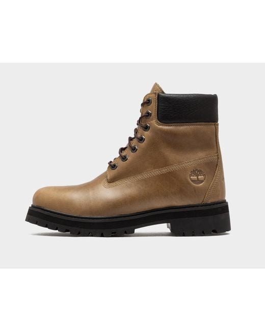 Timberland Brown 6" Premium Vibram Lace Up Gore-tex Boots for men